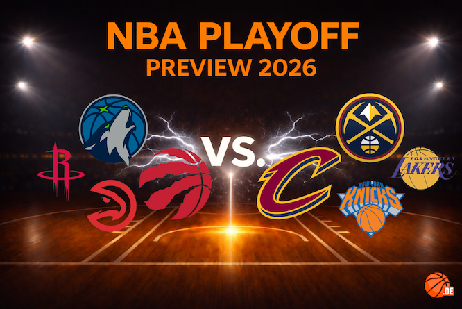 Playoffzeit in der NBA – Preview zu den ersten Spielen heute